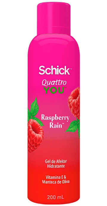 schick gel quattro you raspberry rain